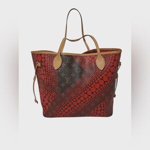 Louis Vuitton Limited Edition Monogram Kusama Waves Neverfull